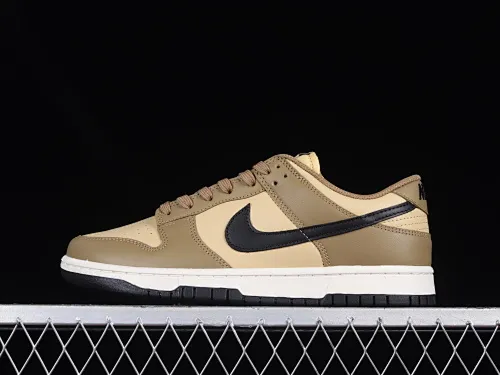 All Categories Nk SB Dunk Series Nk SB Dunk Low Low-top sneakers Nk SB Dunk Low "Dark Driftwood" Autumn Yellow SB low-top sports and leisure sneakers DD1503-200